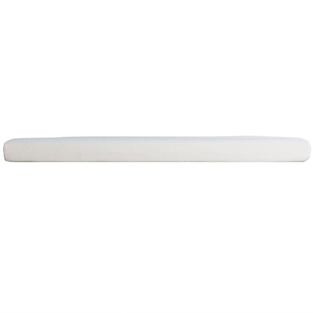 6" Firm Gel Memory Foam Mattress With Cooling Technology - White - Full