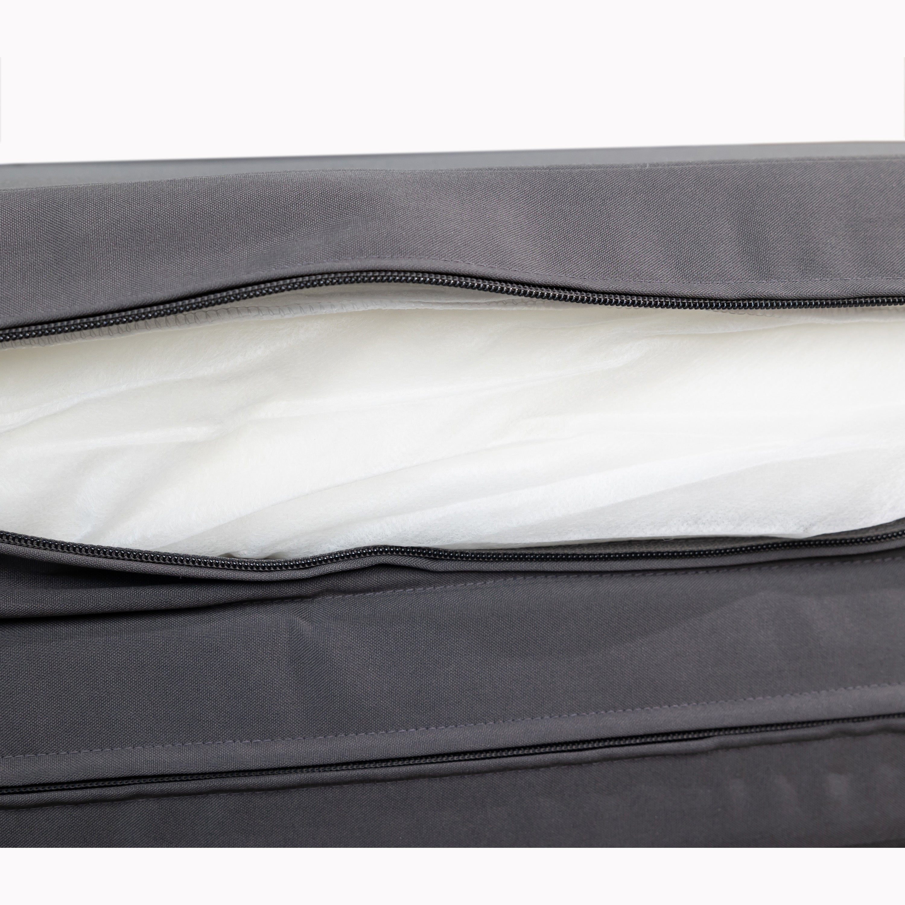 Gray Broadway Ian Chaise Lounge Cushion (Triple Folds)