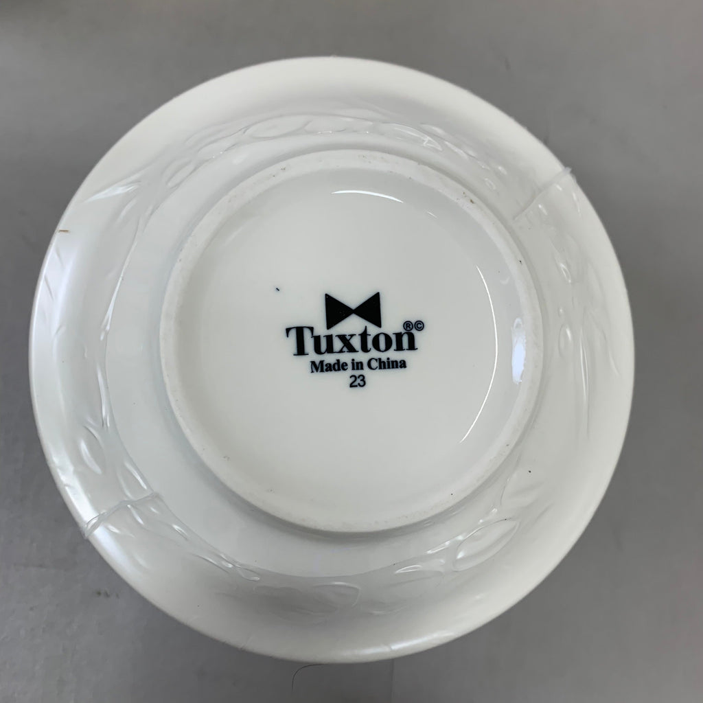TUXTON (36 PACK) Ceramic Round Reno/Nevada Saucer  5 1/2" Eggshell TNR-002