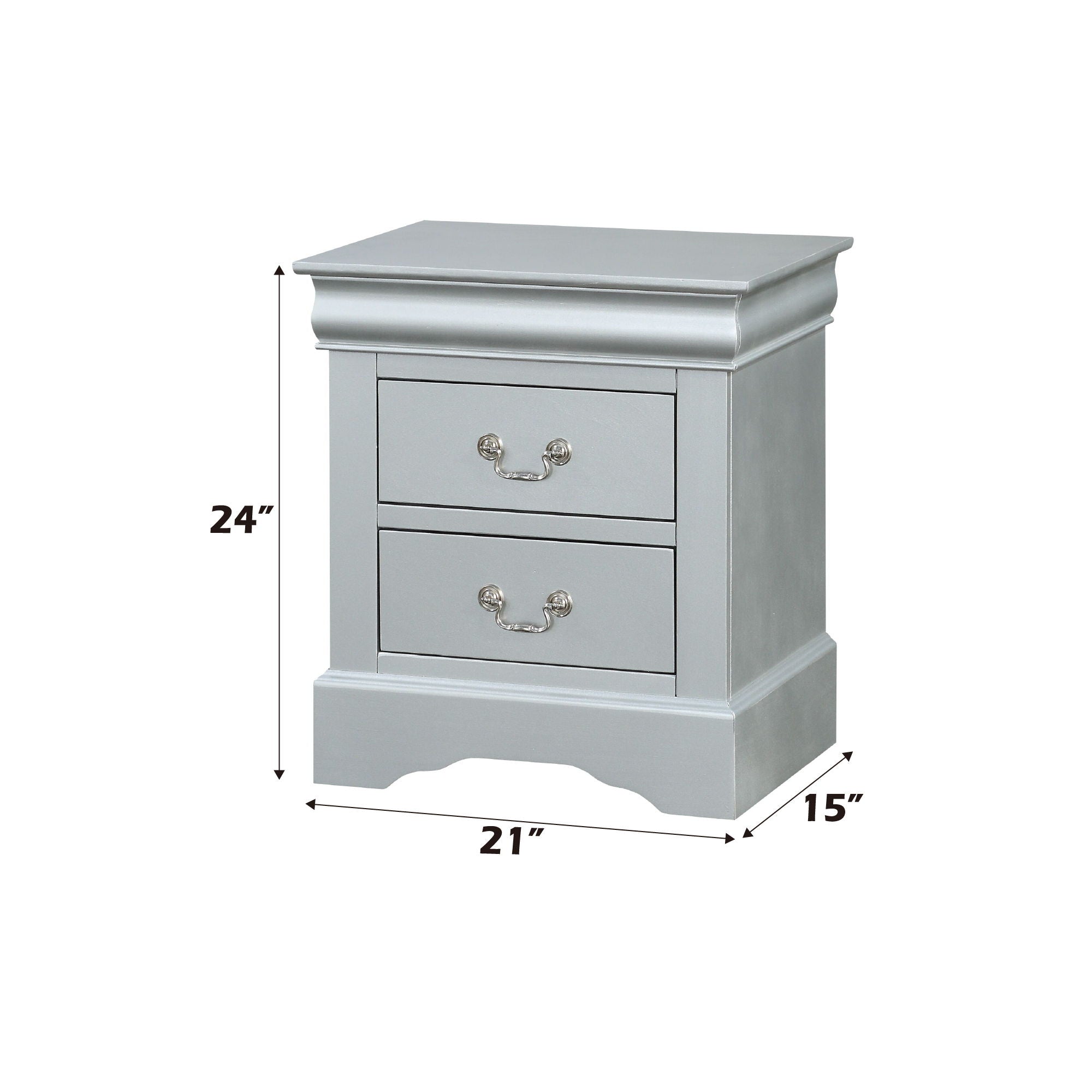 Louis Philippe Accent Nightstand