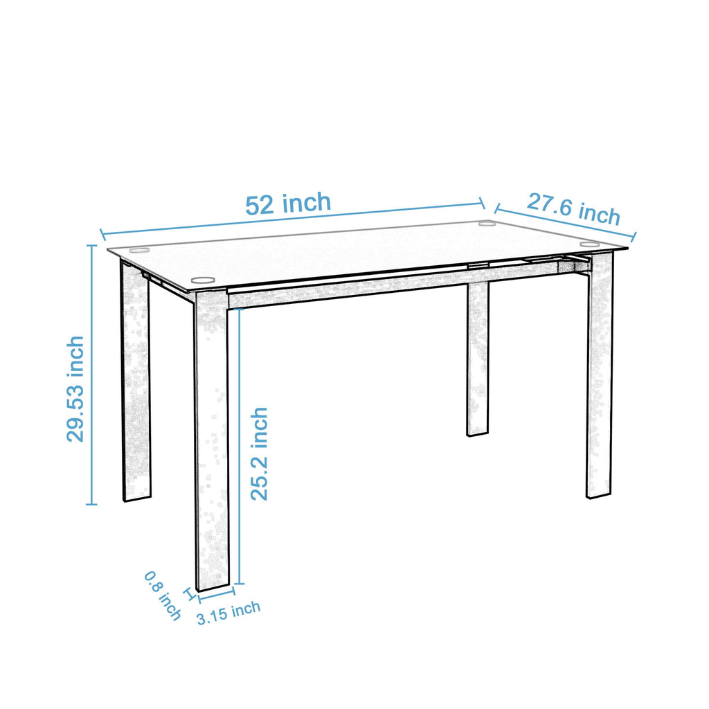Multifunction Dining Table for Dining and Living Room