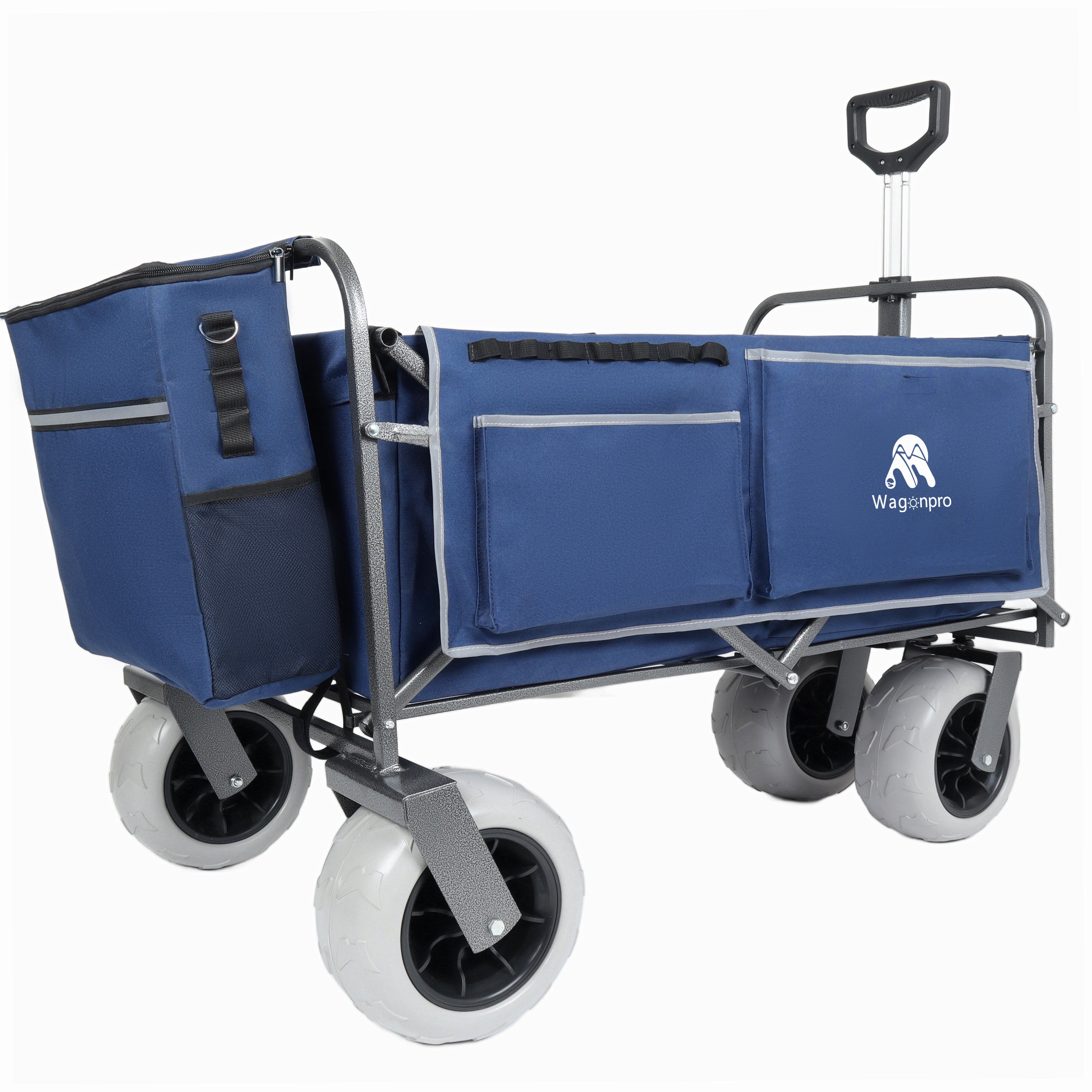 Beach Wagon with Big Wheels for Sand 500lbs Capacity