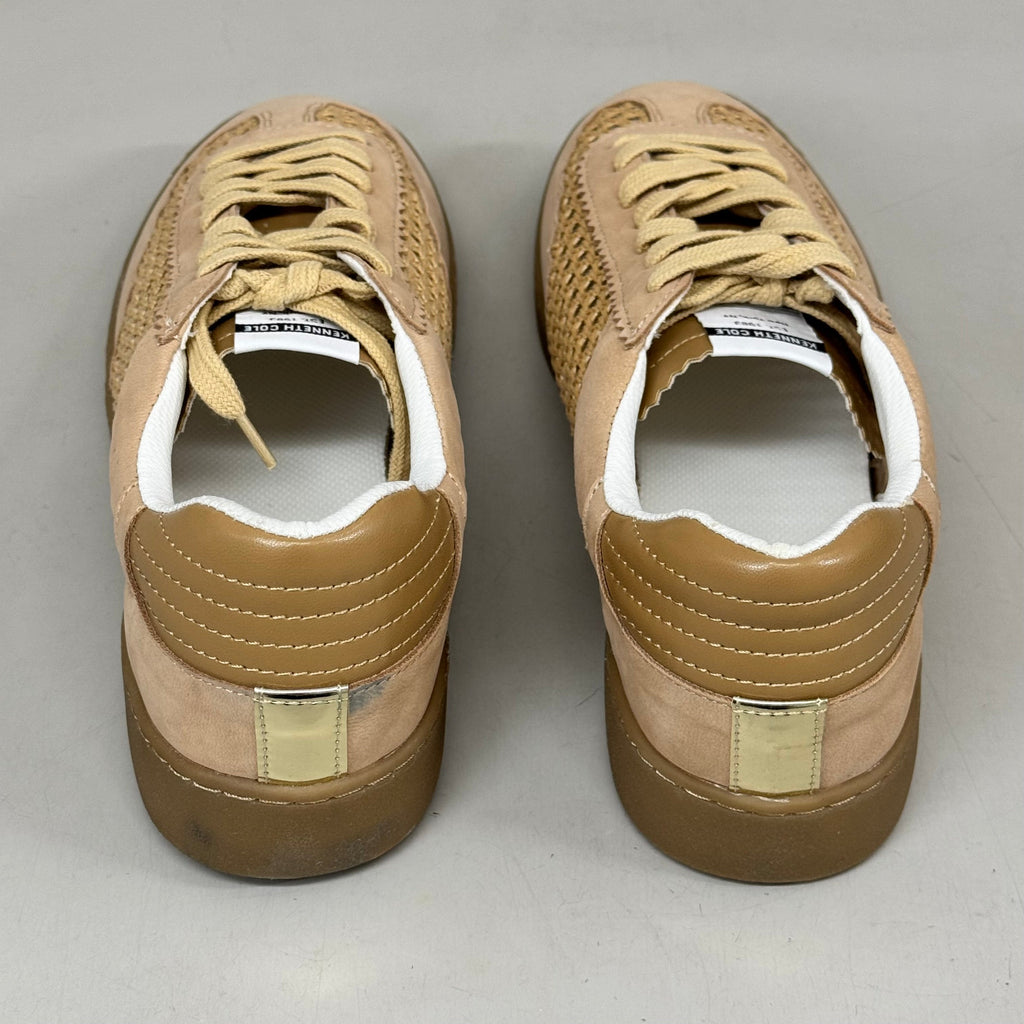 KENNETH COLE Sam Raffia Mesh Sneaker Women's Sz 8.5 Natural Mesh KL23SAM07