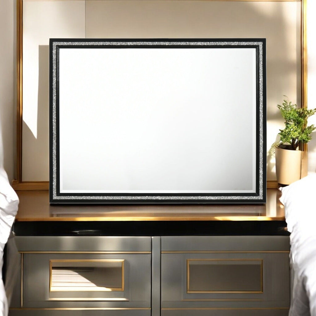 Haiden Weathered Mirror Black