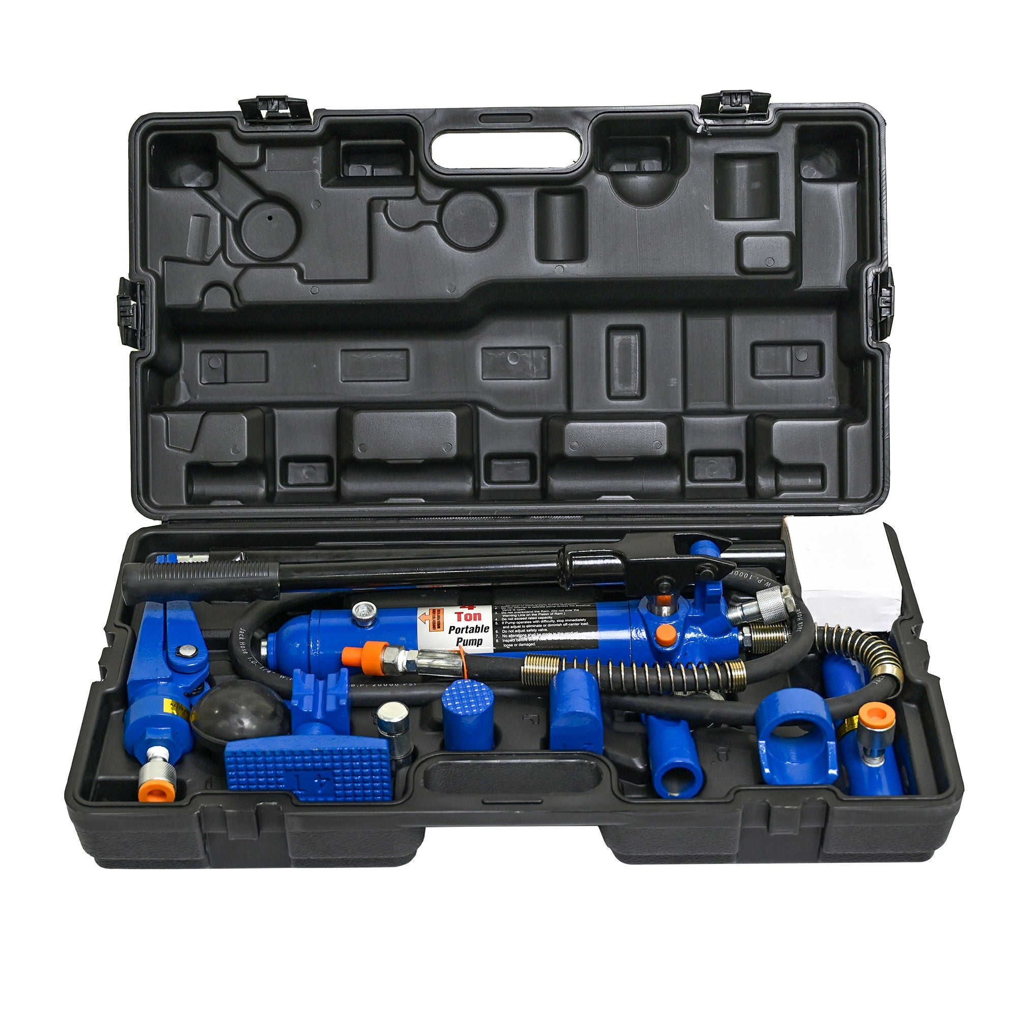 4T Separating Hydraulic Jack, Sheet Metal Separating Jack, Separating Hydraulic Combination To Repair The Depression - Black / Blue