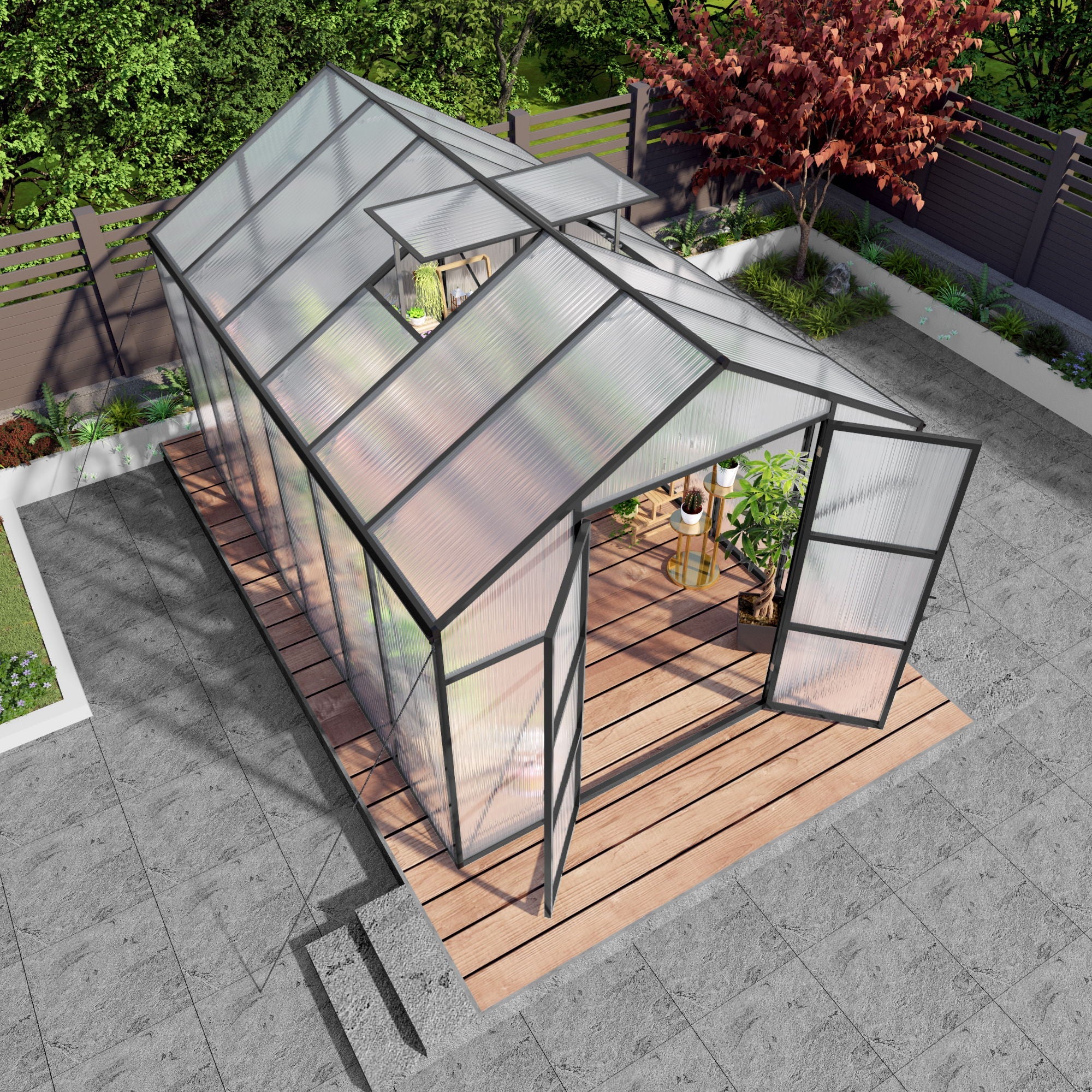 Gain Height Windproof house All Season Outdoor Garden Shelter