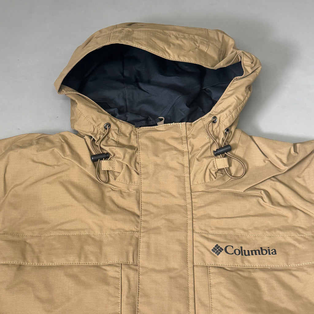 COLUMBIA Waterproof Breathable Landroamer Jacket Men's Sz S Delta WM2778-257