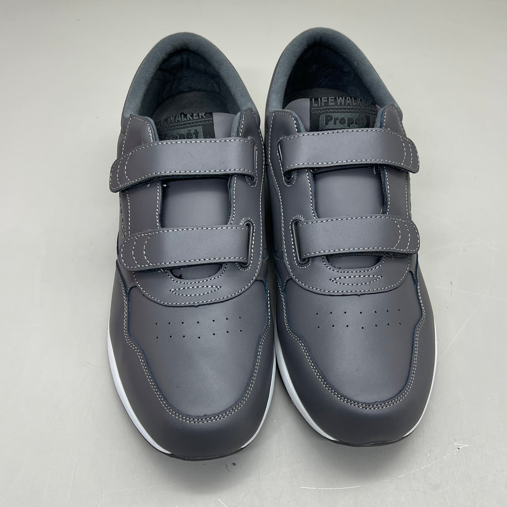 PROPET Lifewalker Strap Ortholite Walking Shoe Men's Sz 15 M(D) Dark Grey M3705