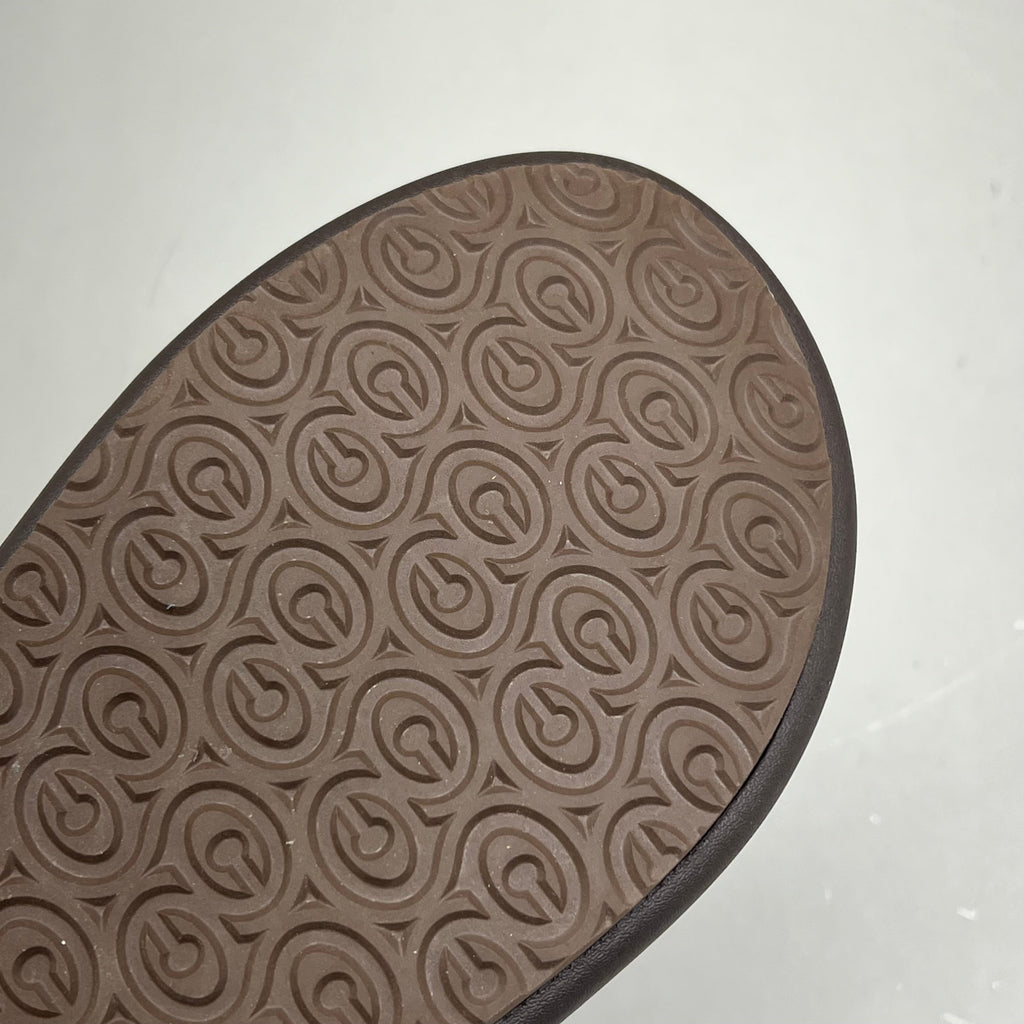COBIAN Kandui Synthetic Leather Strap Men's Sz 8, EU 40 Chocolate KAN25-2011-8