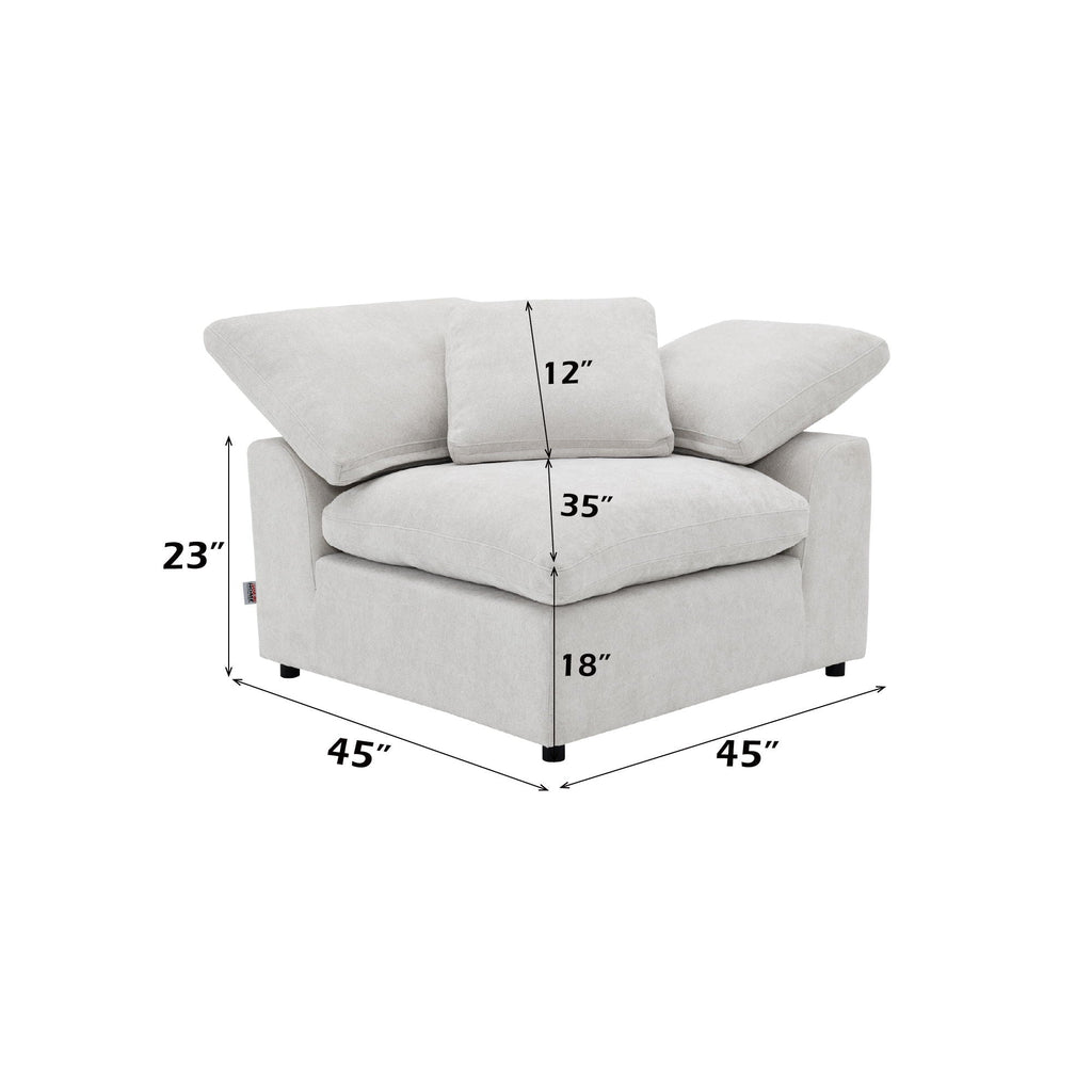 Naveen Modular Sectional With Ottoman