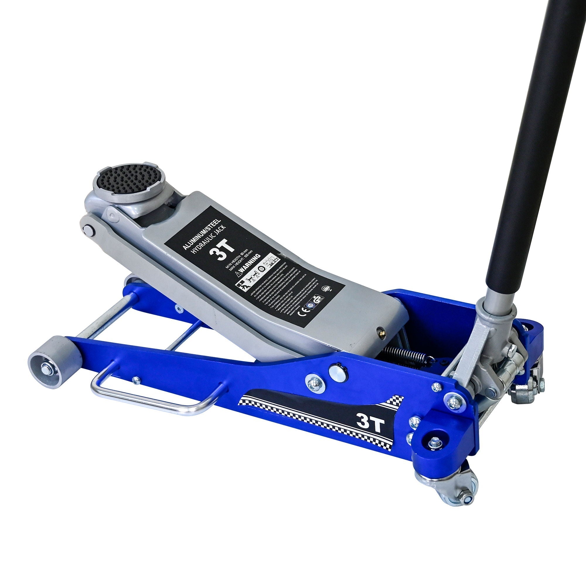 Hydraulic Trolley Floor Jack With Extra Saddle