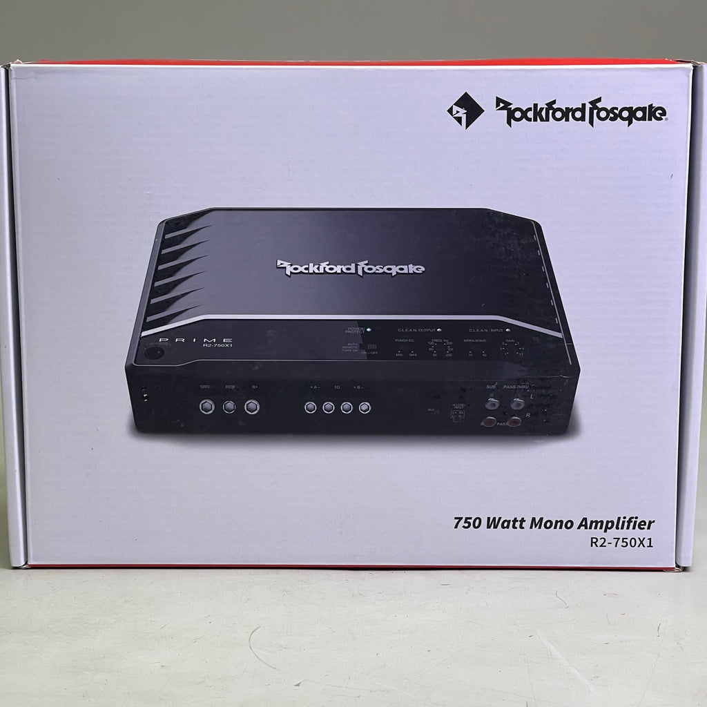 ROCKFORD FOSGATE Prime Series Mono Amplifier 750W Black R2-750X1