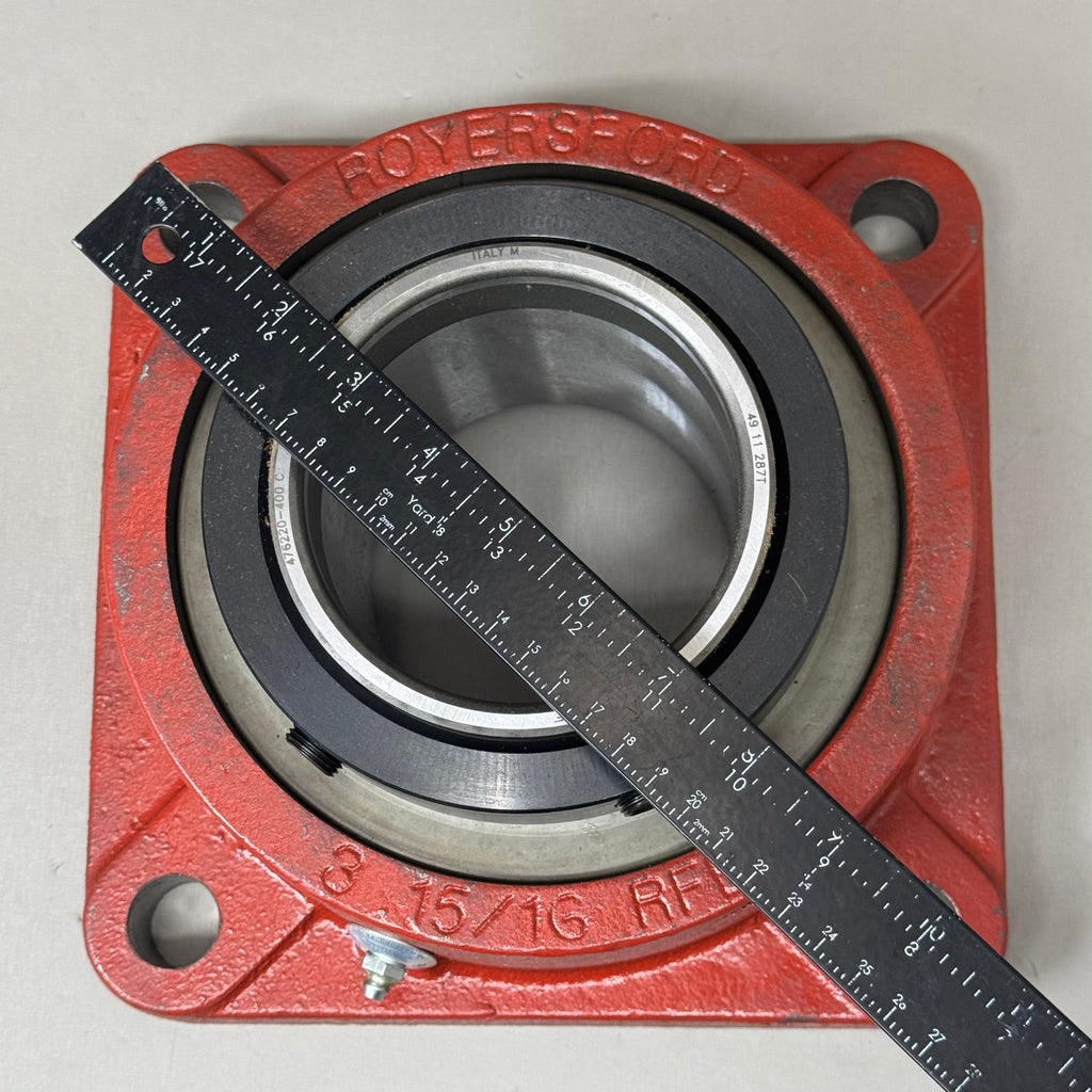 ROYERSFORD Spherical 4Bolt Flange Bearing 4"Non-Expansion SKF Inserts 40-05-N400