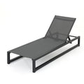 Chaise Lounge With 5 Reclining Positions, Outdoor Patio Lounge Chairs