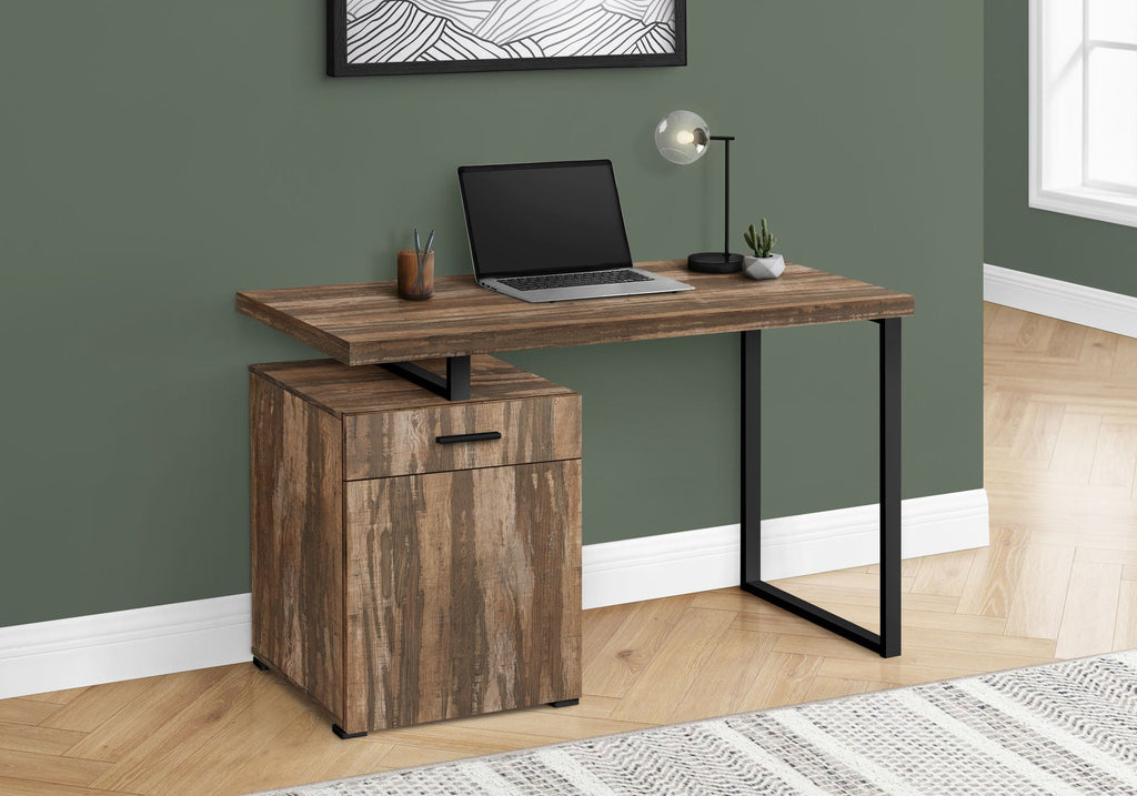 Computer Desk with Storage Drawers for Home Office