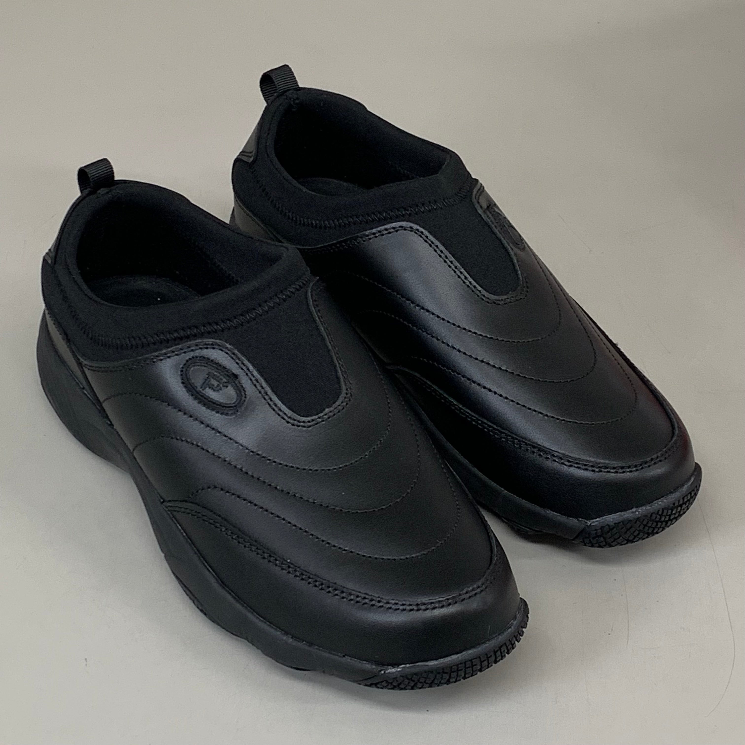 PROPET Wash & Wear Slip-On II Shoes X(2E) Women's SZ 11 SR Black W3851SBLX-11