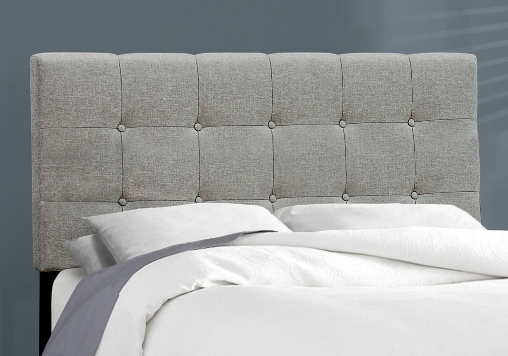 Transitional Upholstered Bed Frame