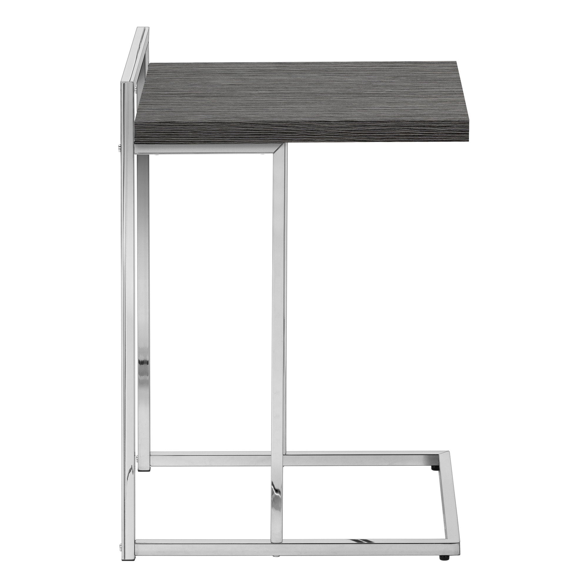 C-Shaped Accent Table, Contemporary & Modern