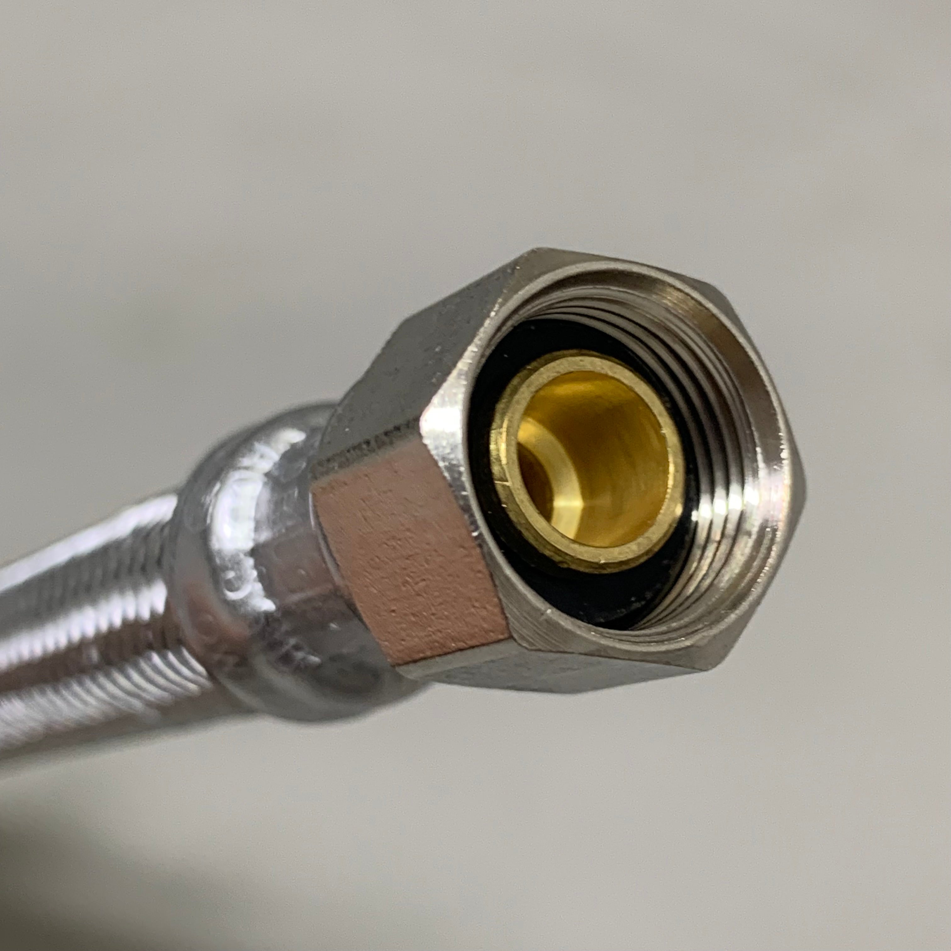 PLUMBSHOP (2 PACK)Faucet Connector Stainless Steel Braid 3/8"&13/8" FIP PLS1-16KC