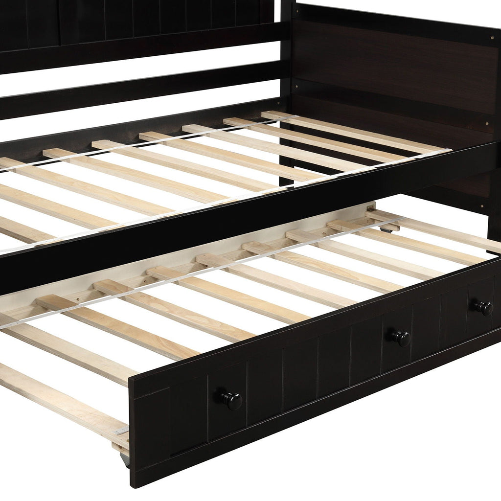 Wooden Daybed, Sofa Bed, No Box Spring Needed