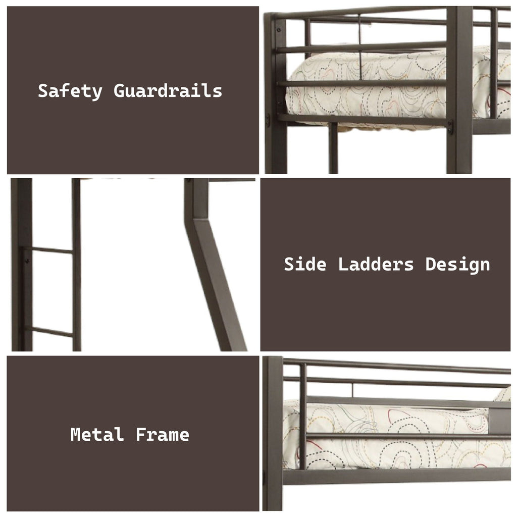 Limbra Spacious Design Double Bunk Bed