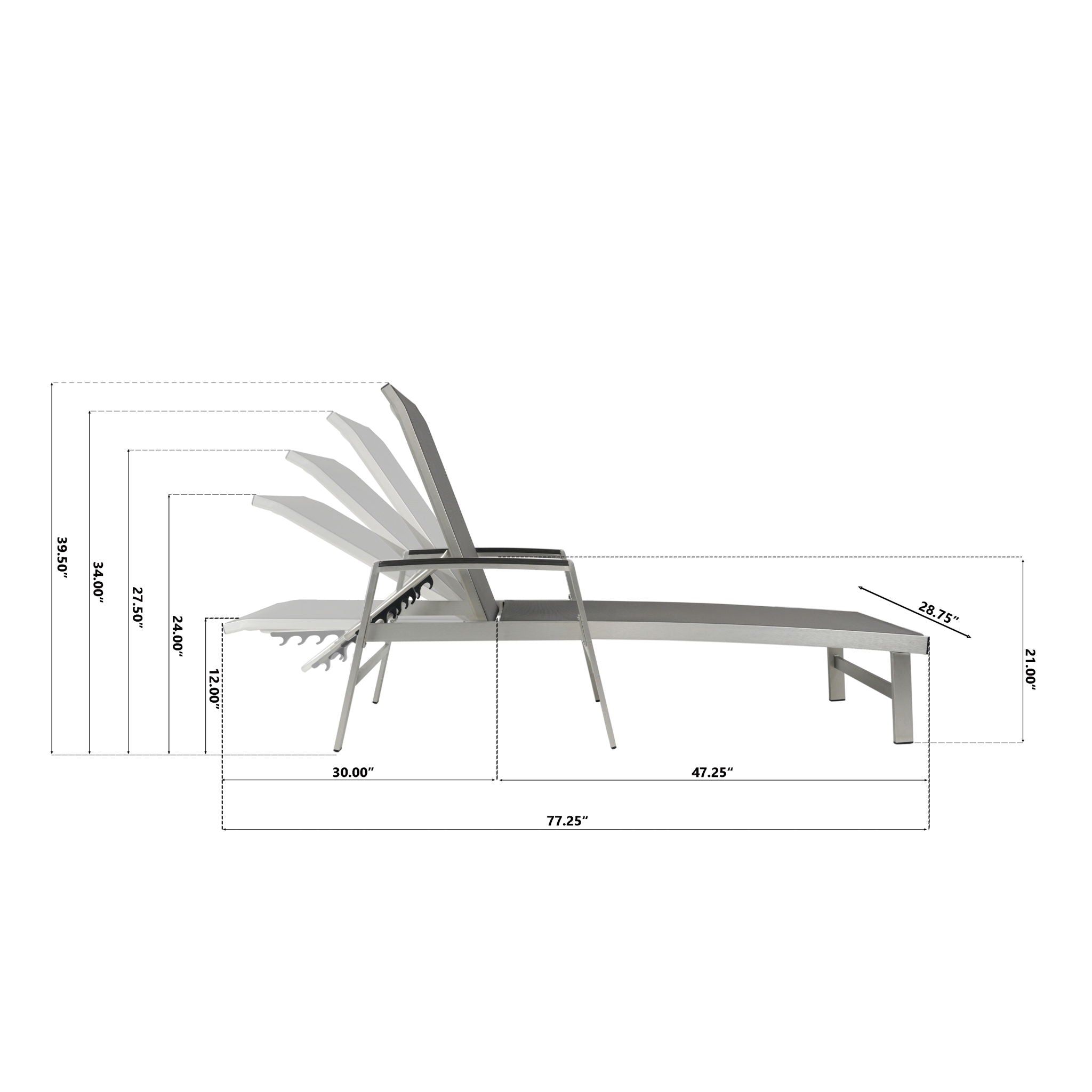 Oaxton Chaise Lounge