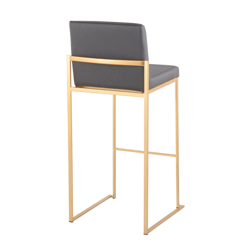 Fuji - Contemporary Design High Back Barstool