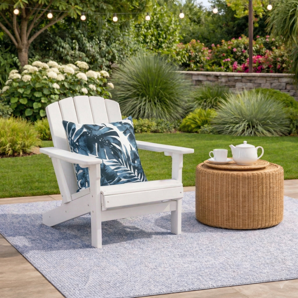 Outdoor Throw Pillows 2 Pack, 18x18 Inch, Waterproof & Fade Resistant