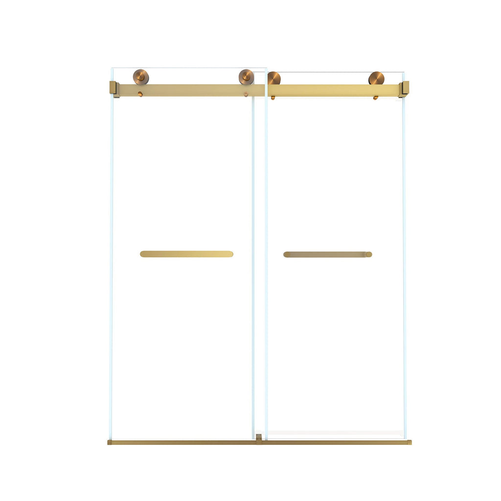 Frameless Double Sliding Shower Door