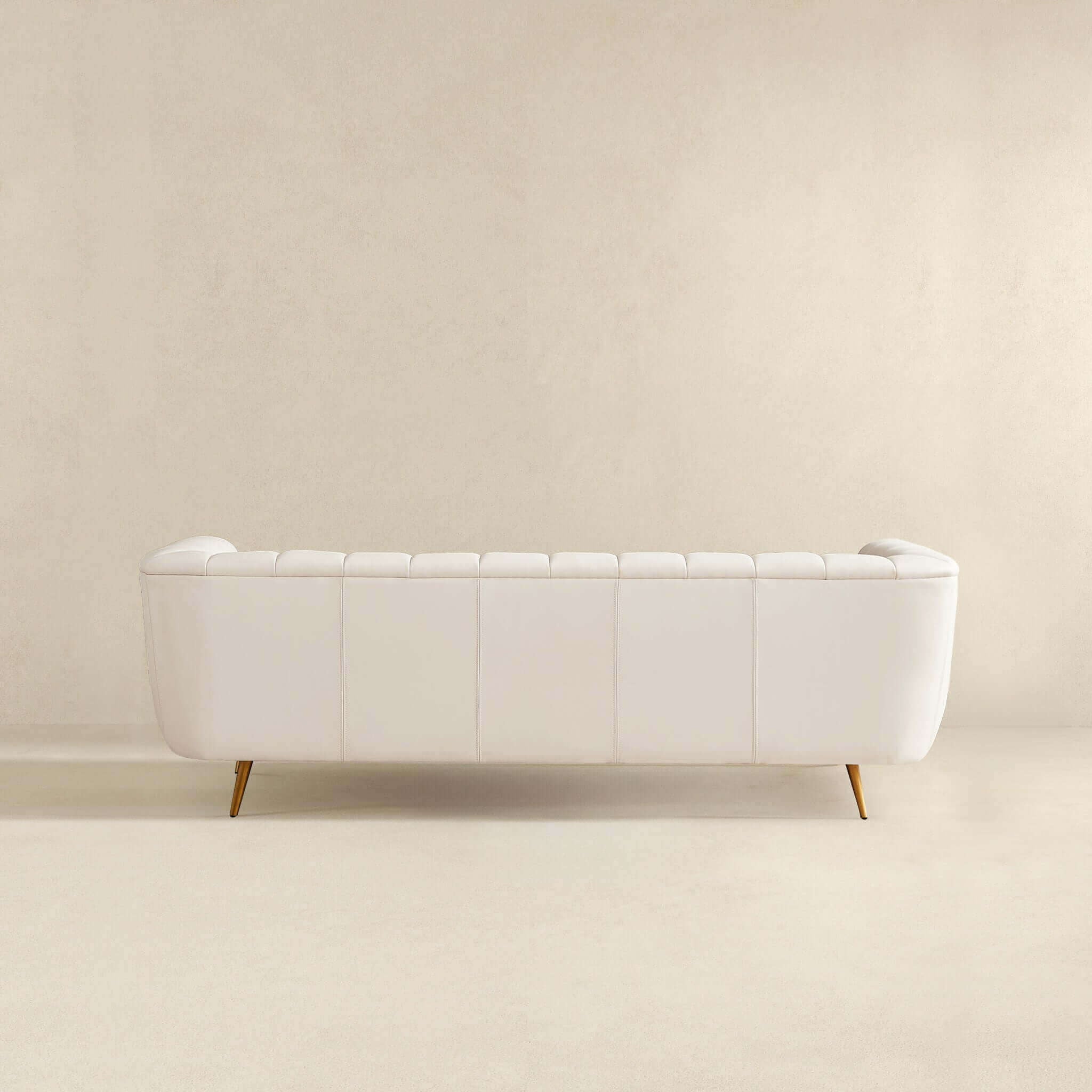 Lamattina - Genuine Italian Channel Tufted Sofa