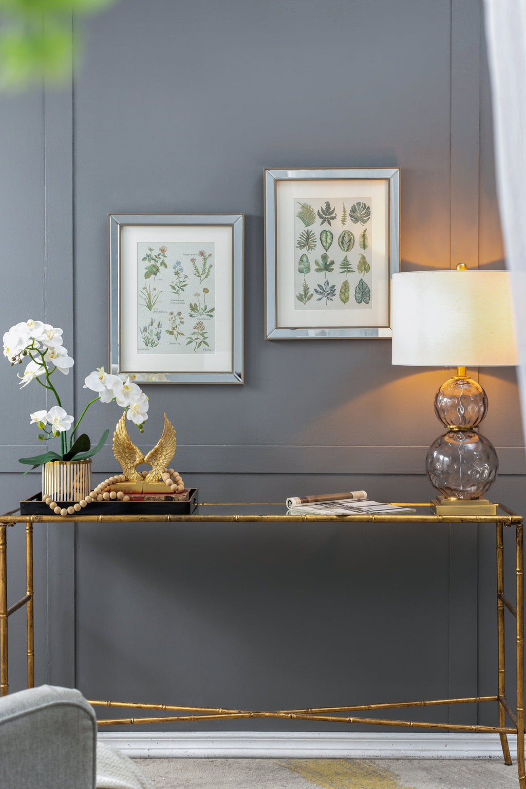 Set of 2 Liana Mirror Framed Wall Art