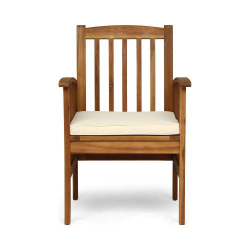7-Piece Acacia Wood Outdoor Dining Set