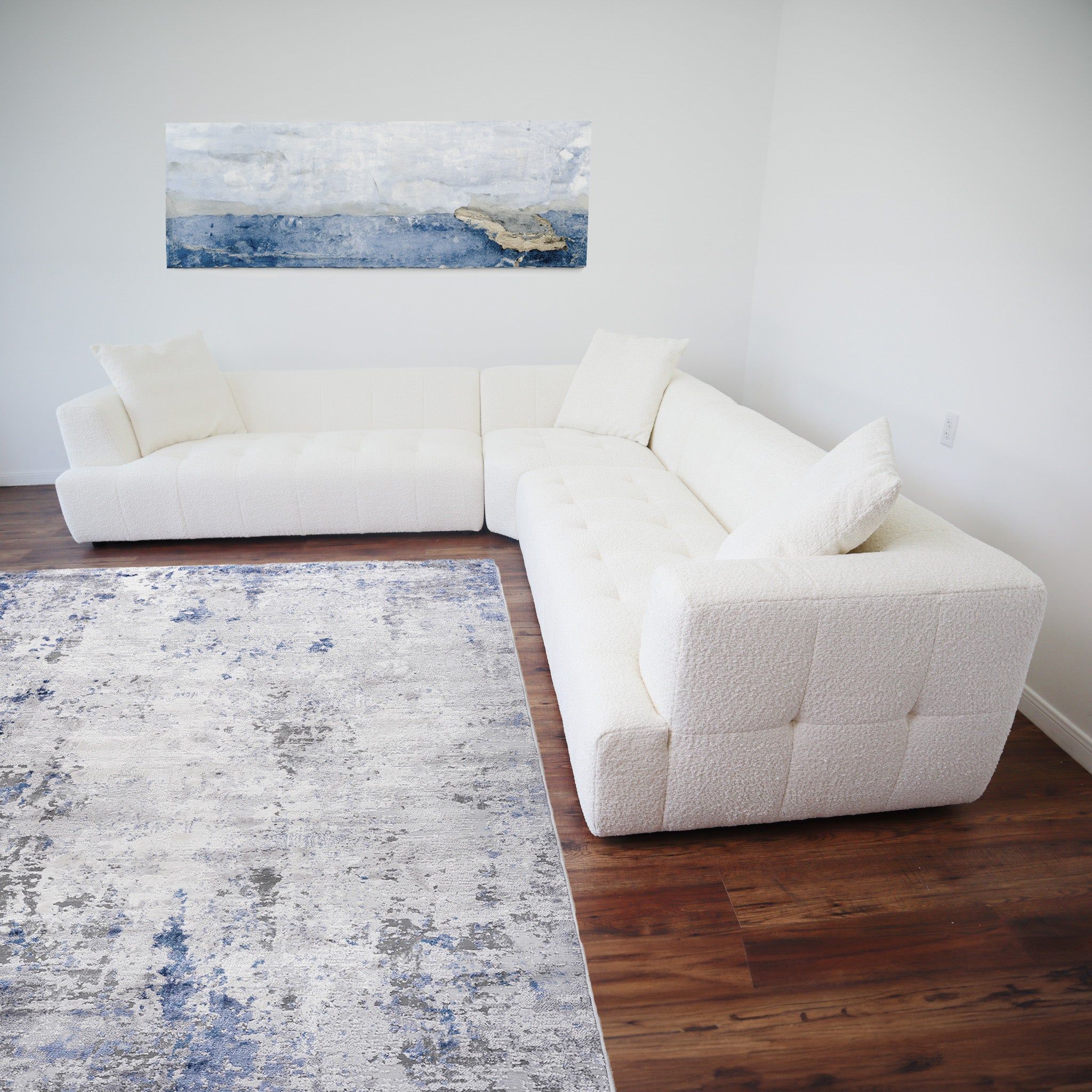 Kaynes - Elegant Upholstery Corner Sofa