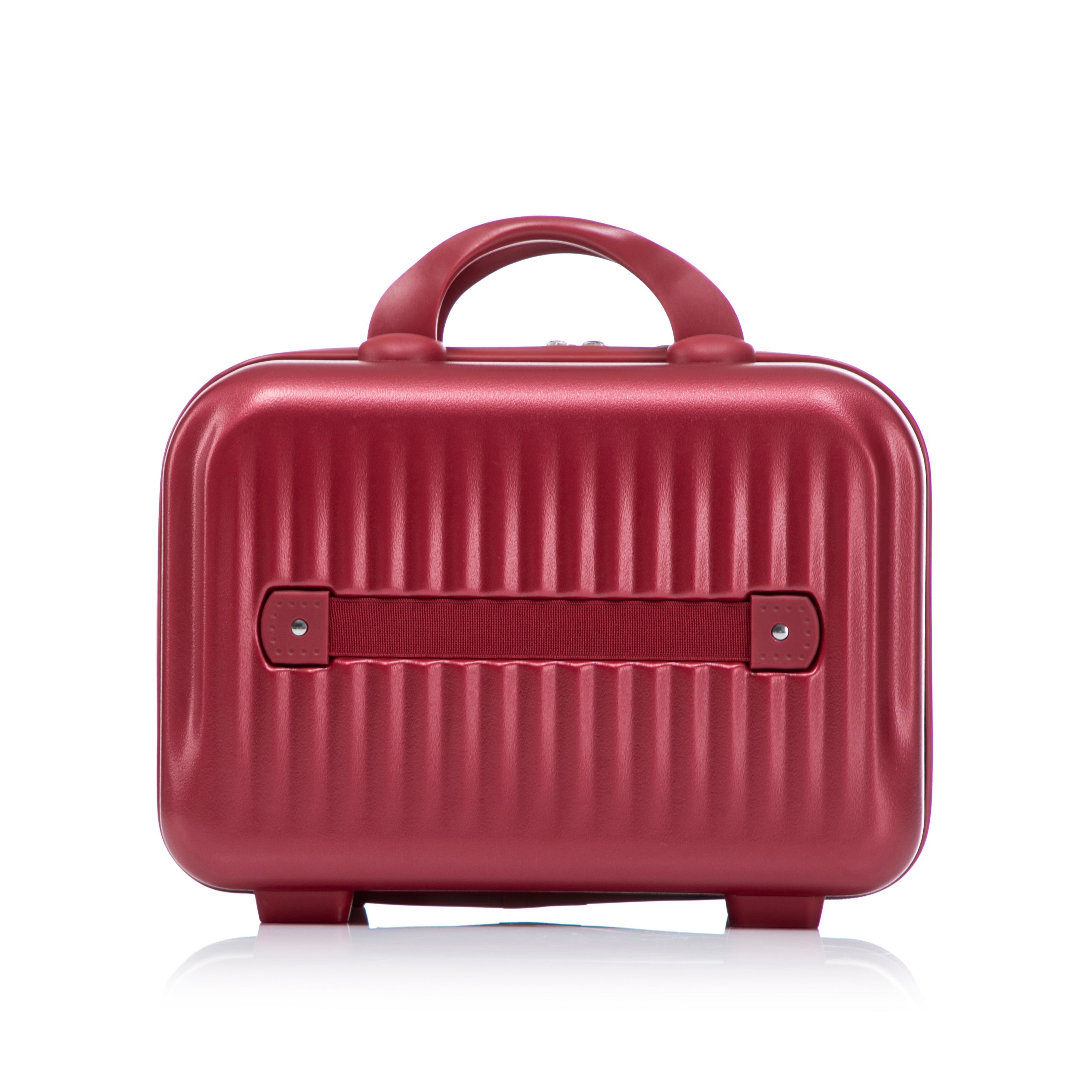 14'/20' 2 pcs ABS Spinner Wheel Luggage Set with Combination Lock and Front Opening Design