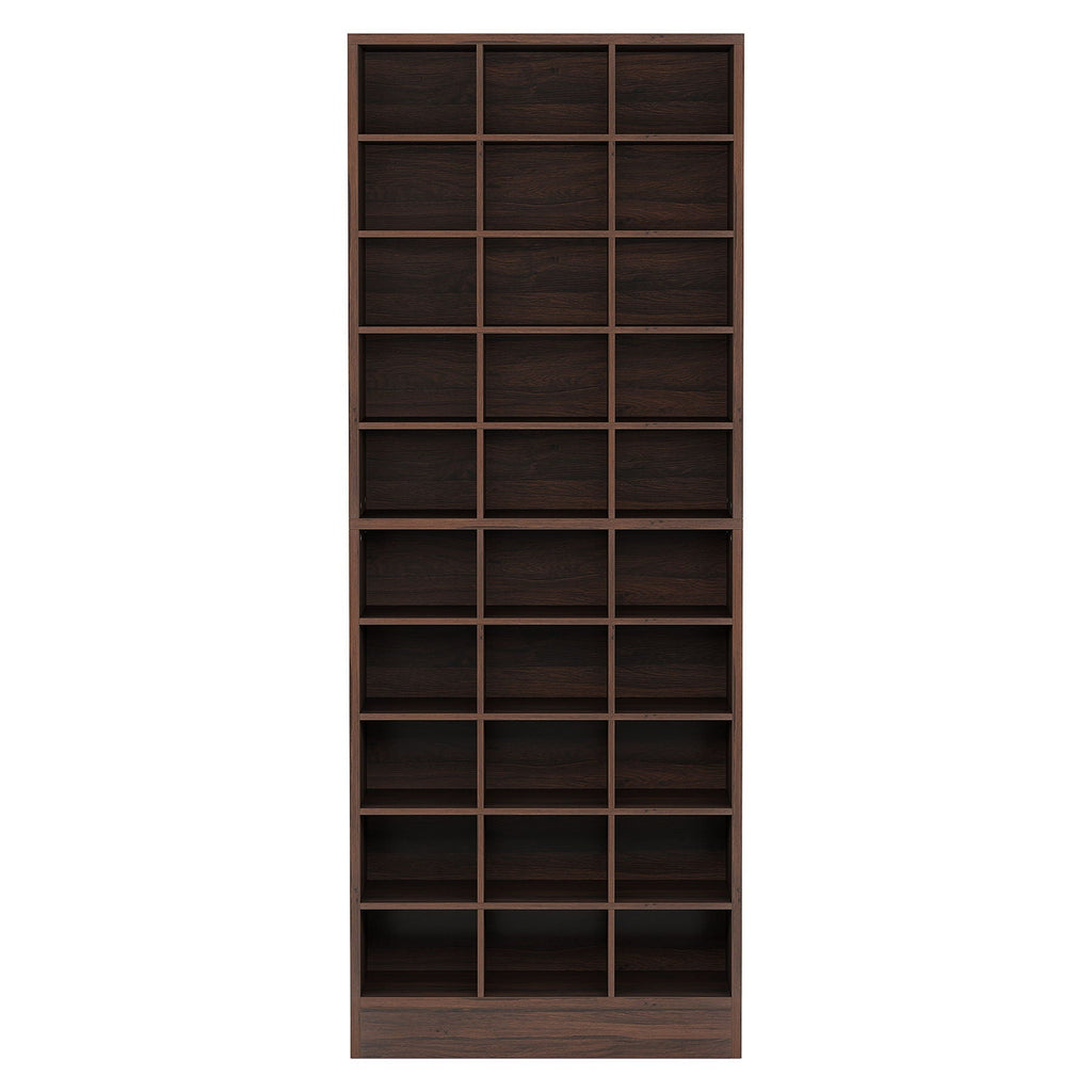10 Tier Shoe Storage Cabinet With 30 Cubbies