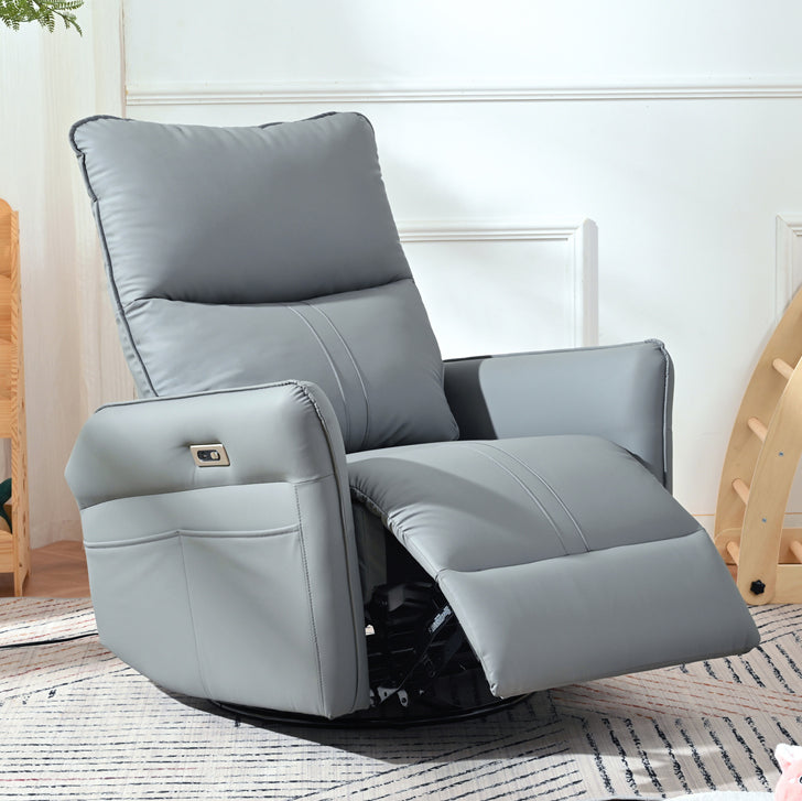 Power Swivel Rocker Recliner Chair for Adults