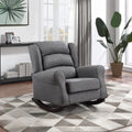 Fabien Rocking Chair in Gray
