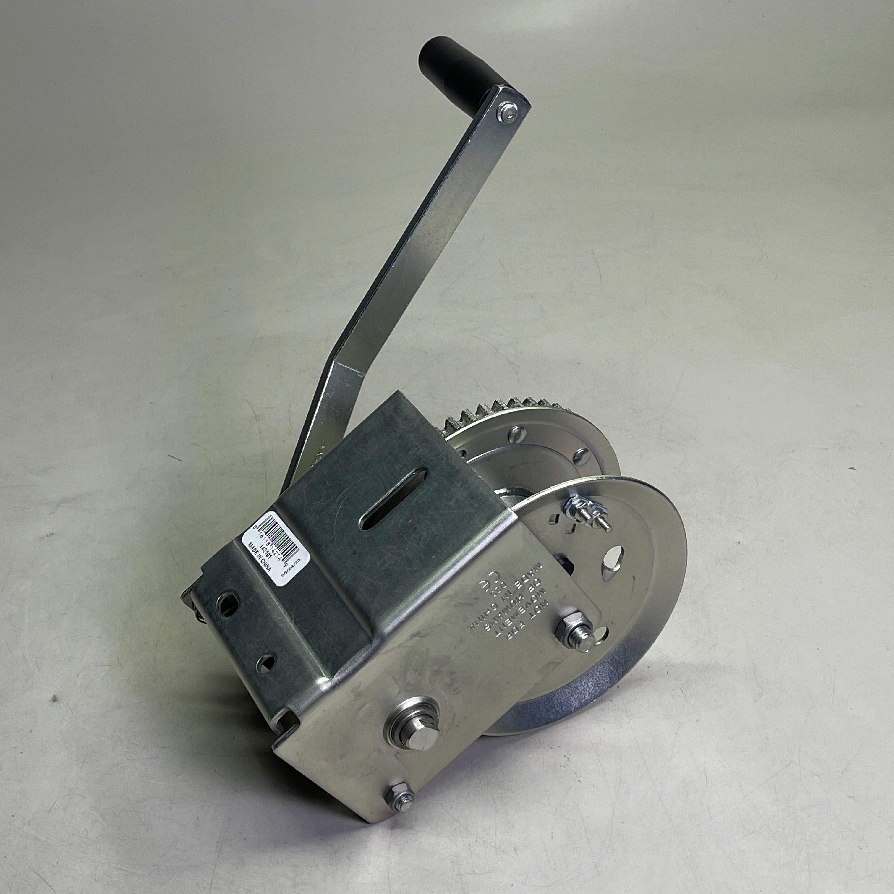 FULTON Automatic Brake Hand Winch, 1500-Lb. Load Capacity 143101