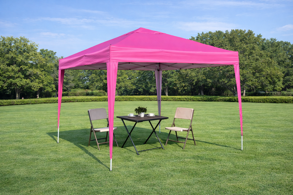 Outdoor 10x10 Ft Pop Up Gazebo Canopy Tent with Removable Sidewalls