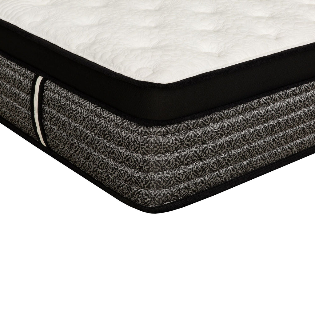 16" Premium Hybrid Mattress In A Box Plush Gel Memory Foam Top With Cooling Technology - Gray / White - Queen