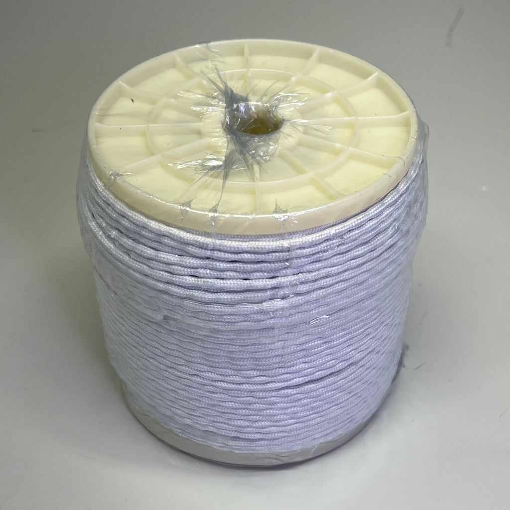 IF&D Lead Free Sausage Bead Weight Roll 4/32" Thick 100 yds White LW80
