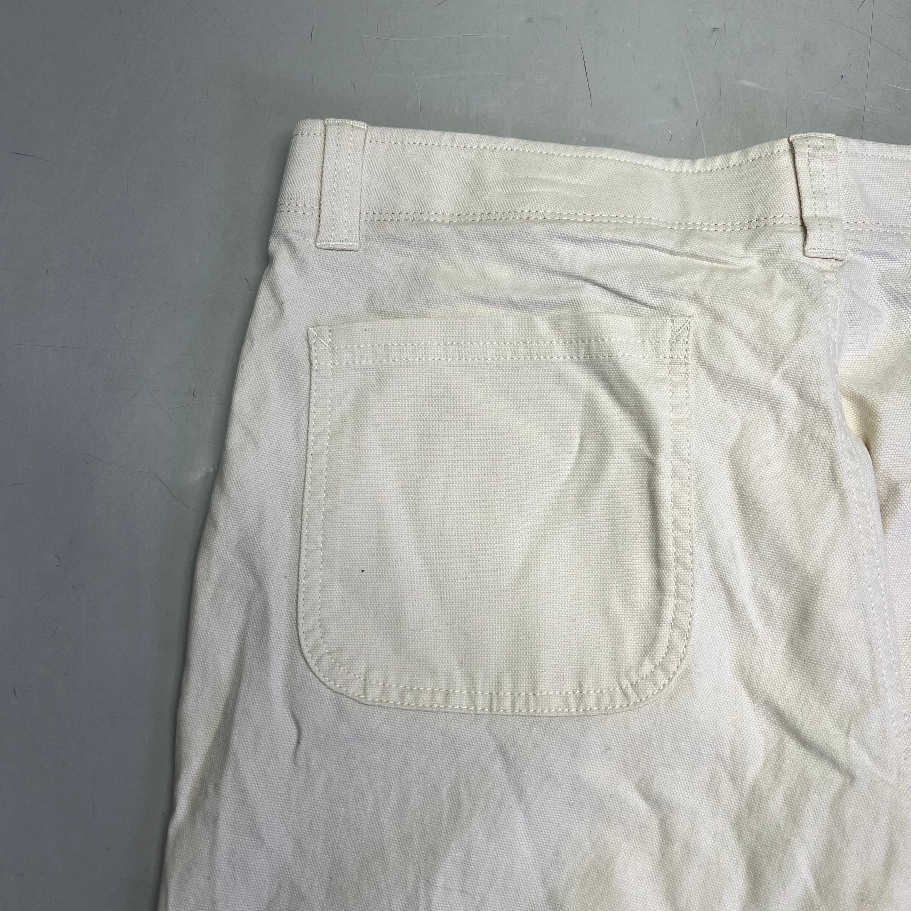 HAGGAR Work To Weekend Everyday Pant Straight Fit Men's Sz 36W X 30L 107 Natural