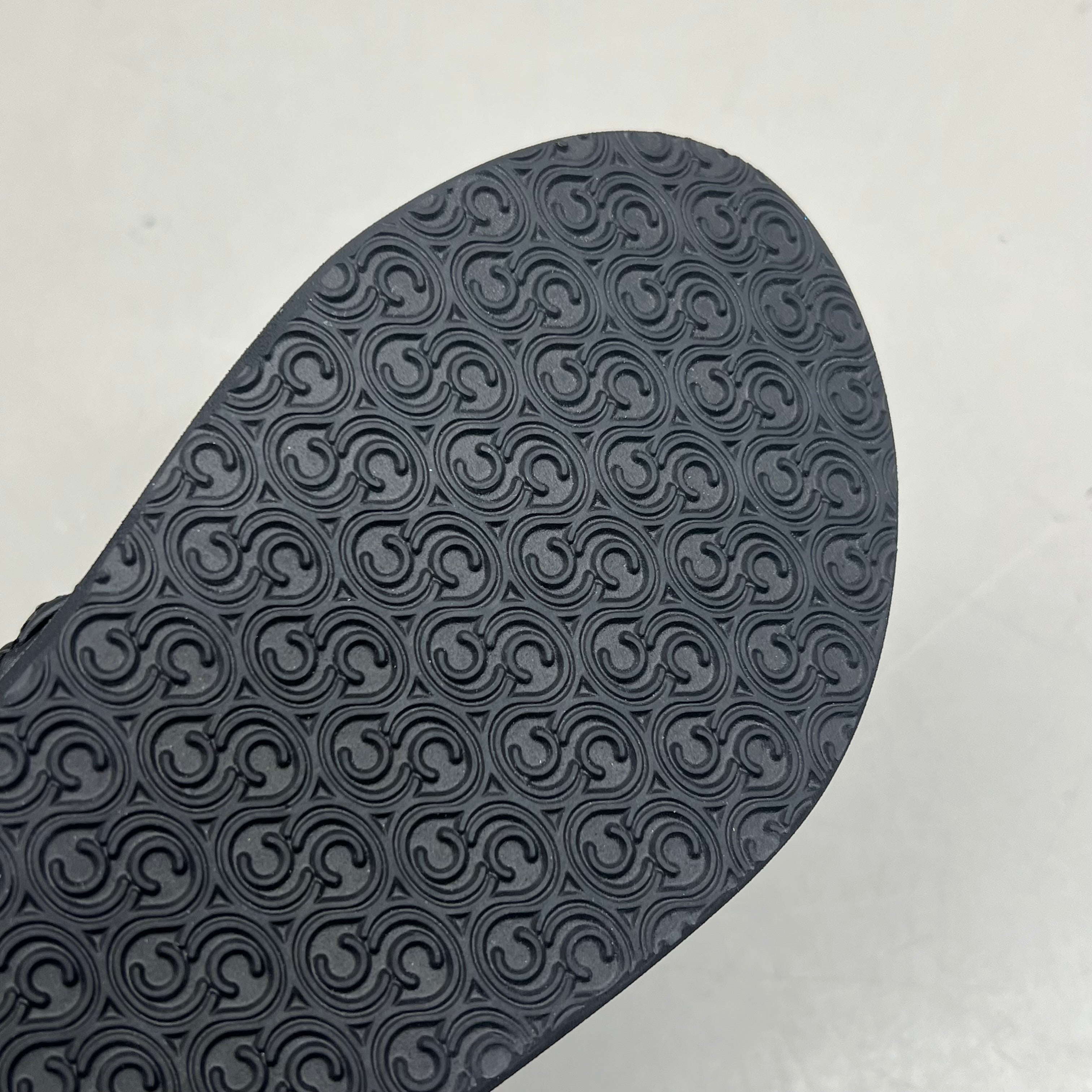 COBIAN Braided Bounce Synthetic Leather Sandals Women's Sz 11 EU 42.5 Black BRB10-001-11