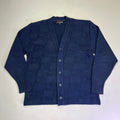 COBMEX Retail Clerk Long Sleeve Cardigan Women's Sz M Postal Navy (Pre-Owned)