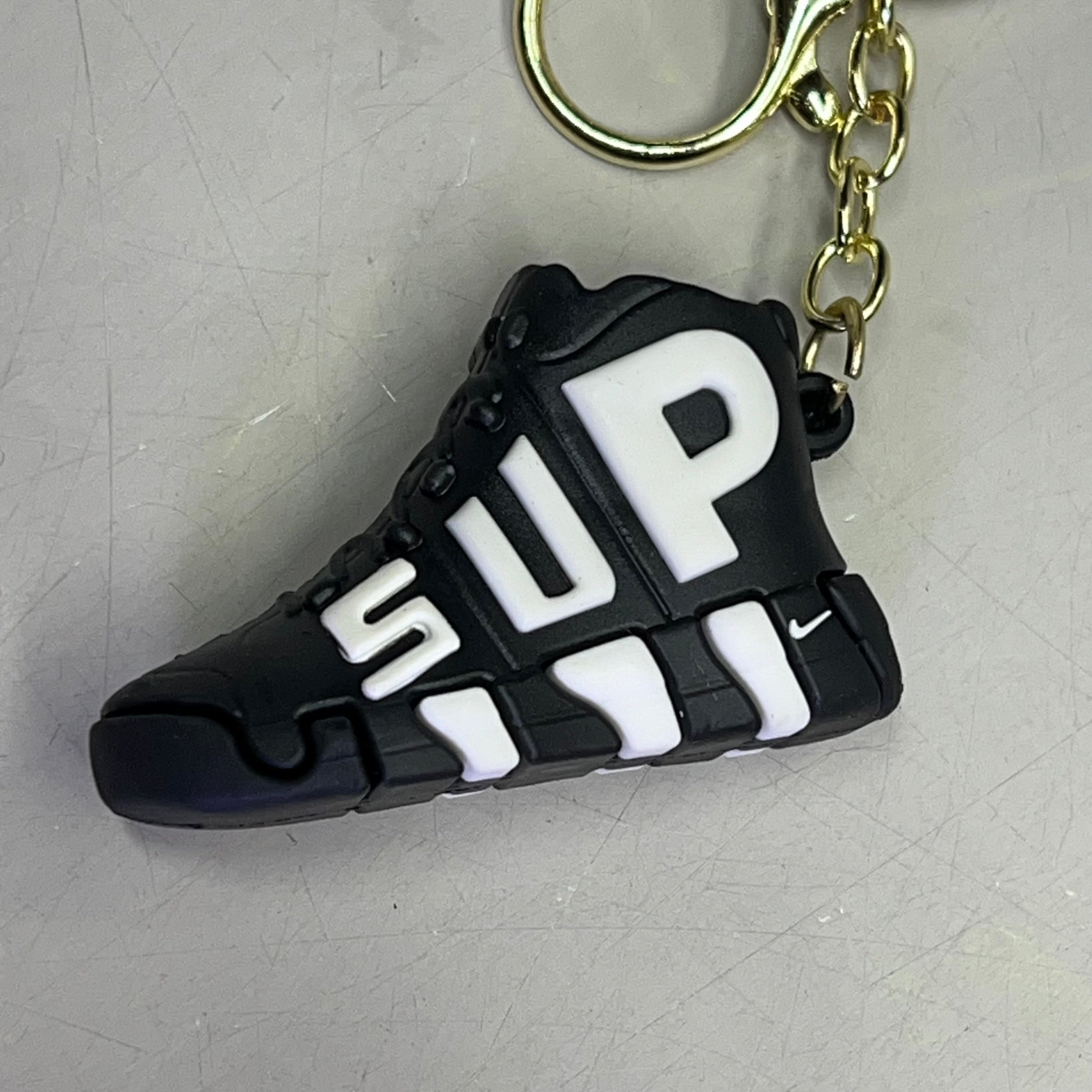 AIR JORDAN (12 PACK) Shoe Keychains w/ Wrist Band Assorted Colors