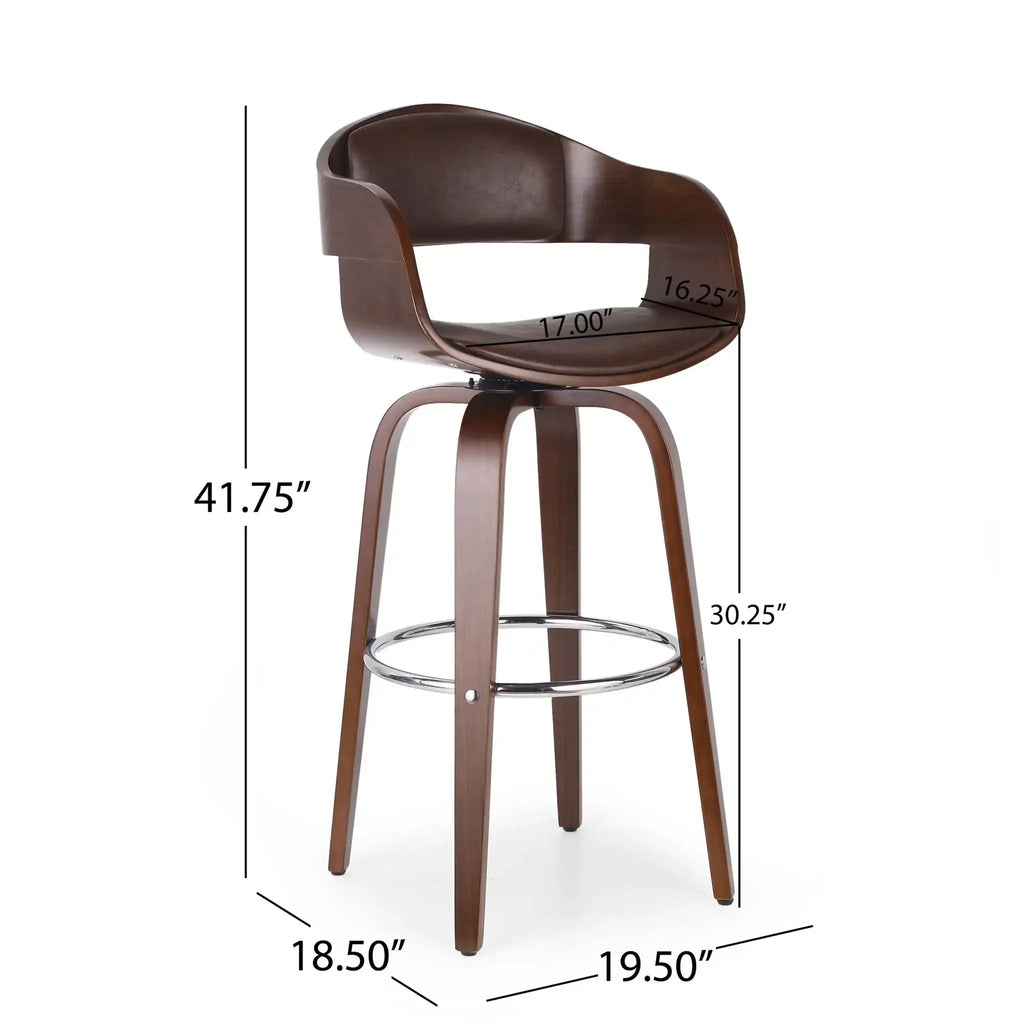 Modern Bar Stool with Swivel Function