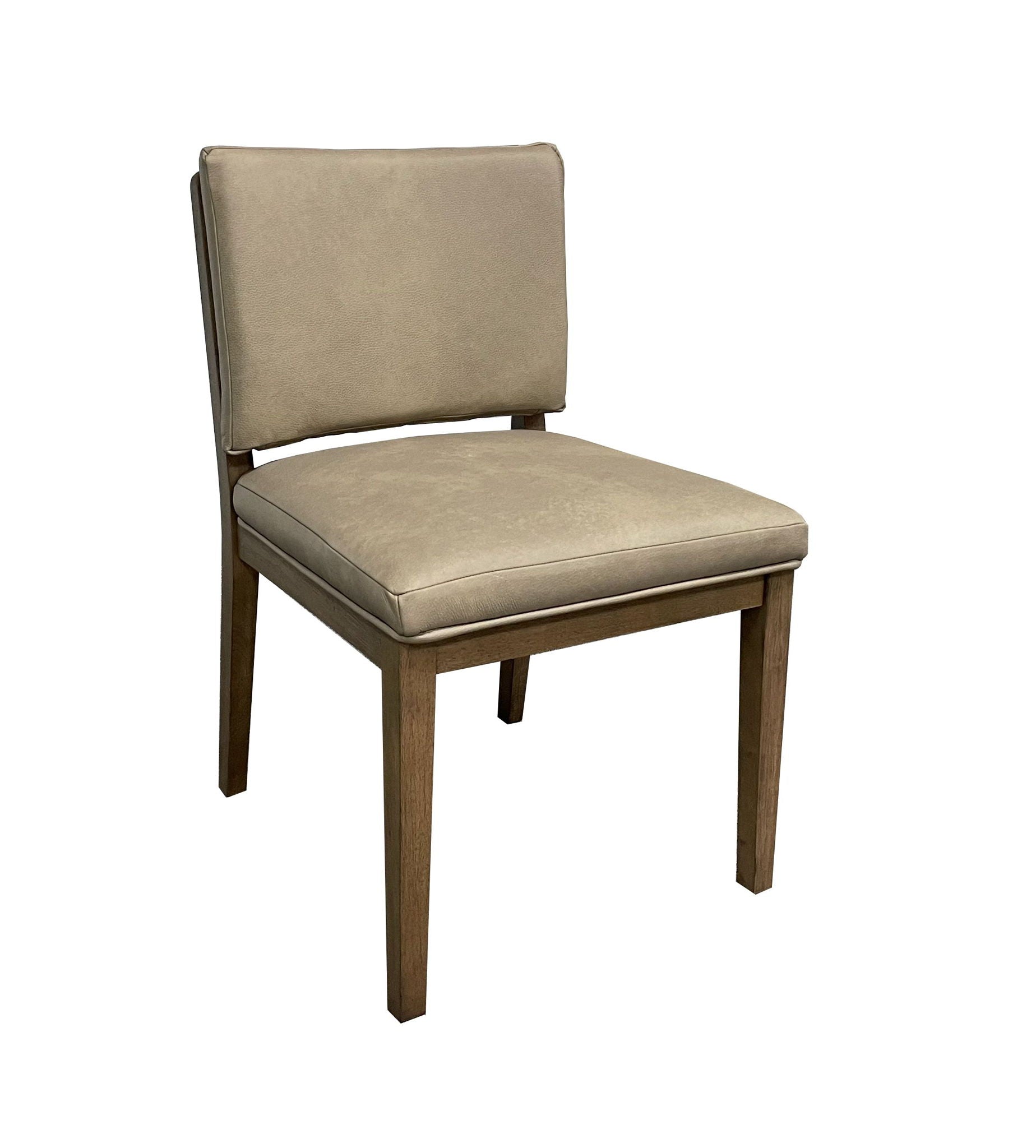 Soft Back Chair (Set of 2) - Light Brown