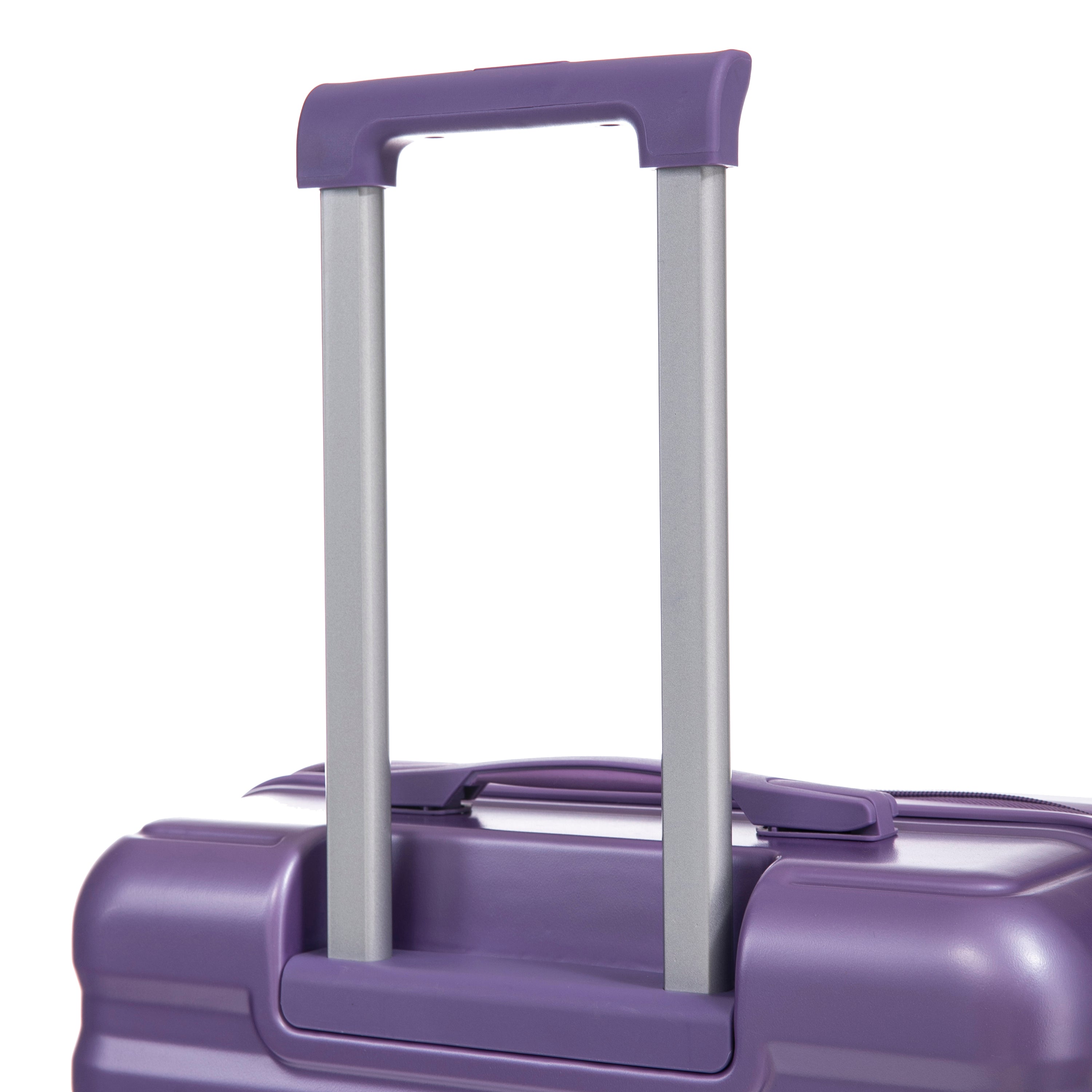 HIFINE Tourist 3-Piece ABS Spinner Wheel Luggage Set (Purple)
