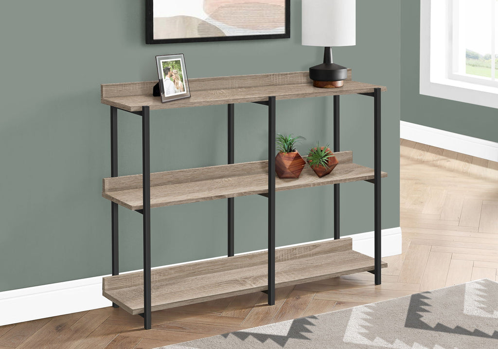 Accent Console Table for Entryway, Symmetrical Display