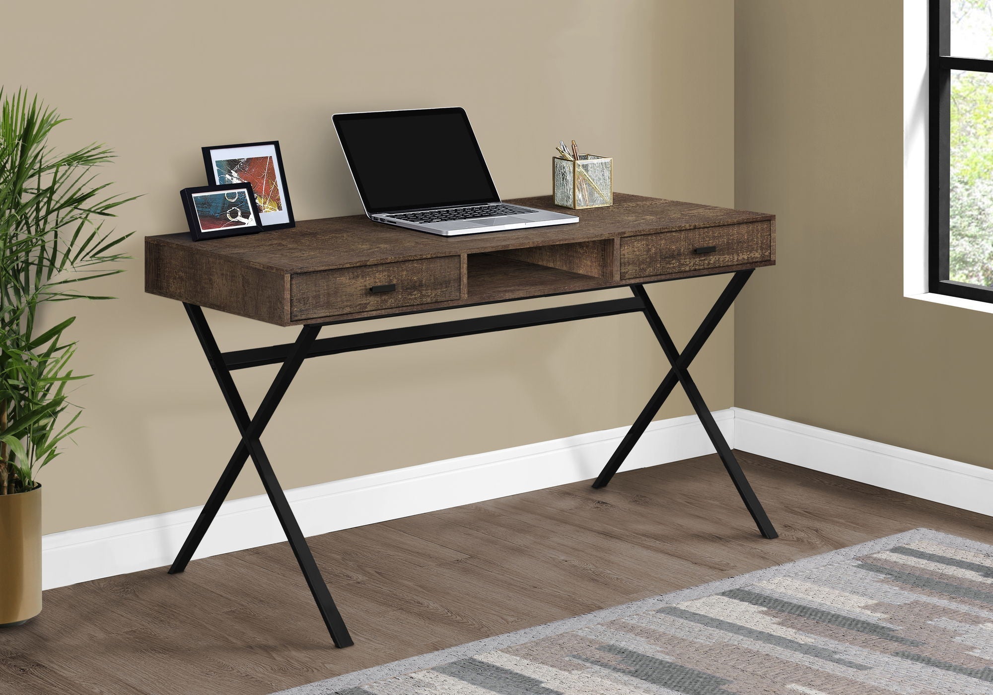 Computer Desk for Home Office with Storage Drawers